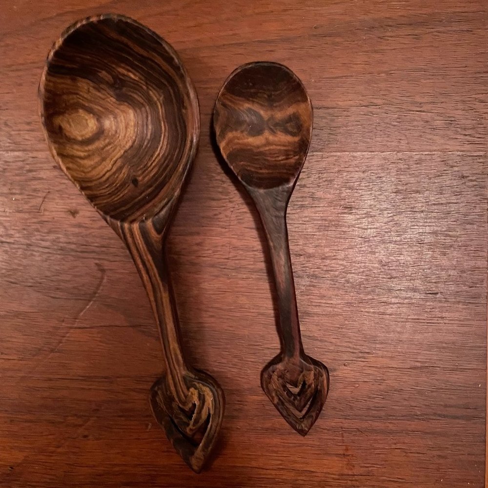 Brother Vellies Serving Spoons - Handmade in Kenya